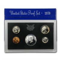 1982 United States Mint Proof Set 5 coins - No Out