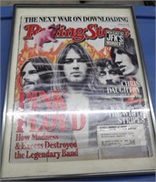 Rolling Stones Framed Magazine