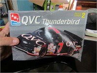 AMT ERTL NASCAR MODEL KIT. QVC THUNDERBIRD. CAR.