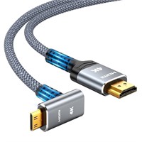 Highwings Mini HDMI to HDMI Cable 10FT/3M, 18Gbps