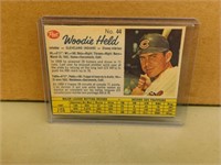 1962 Post Cereal Woodie Held #44 Baseball Card