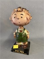 Vintage Peanuts Pig Pen Bobblehead