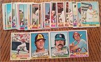1976 Baseball Card Lot (x50)