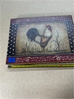 NICE CANVAS PRINT OF A ROOSTER