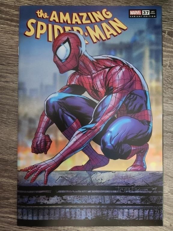 EX: Amazing Spider-man #37 (2023) KIRKHAM VT +P