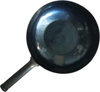 Chinese Hand Hammered Iron Wok and Stir Fry Pans,