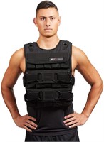 MIR PRO Weighted Vest With Zipper Option 45lbs -
