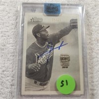 2018 Archive Auto 6 out of 25 Made Edgar Renteria