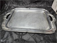 Chromium Plated Etched Serving Tray