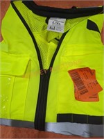 Milwaukee L-XL Yellow Safety Vest