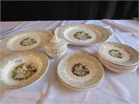 LIMOGES CHINA-14 PIECES