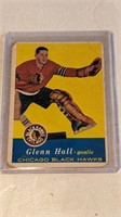 1957 58 Topps Hockey Glen Hall #20