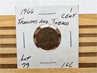 1966 1 CENT TRINIDAD & TOBACO