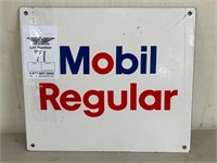 71. Mobil Regular  Porcelain Sign