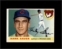 1955 Topps #45 Hank Sauer EX to EX-MT+