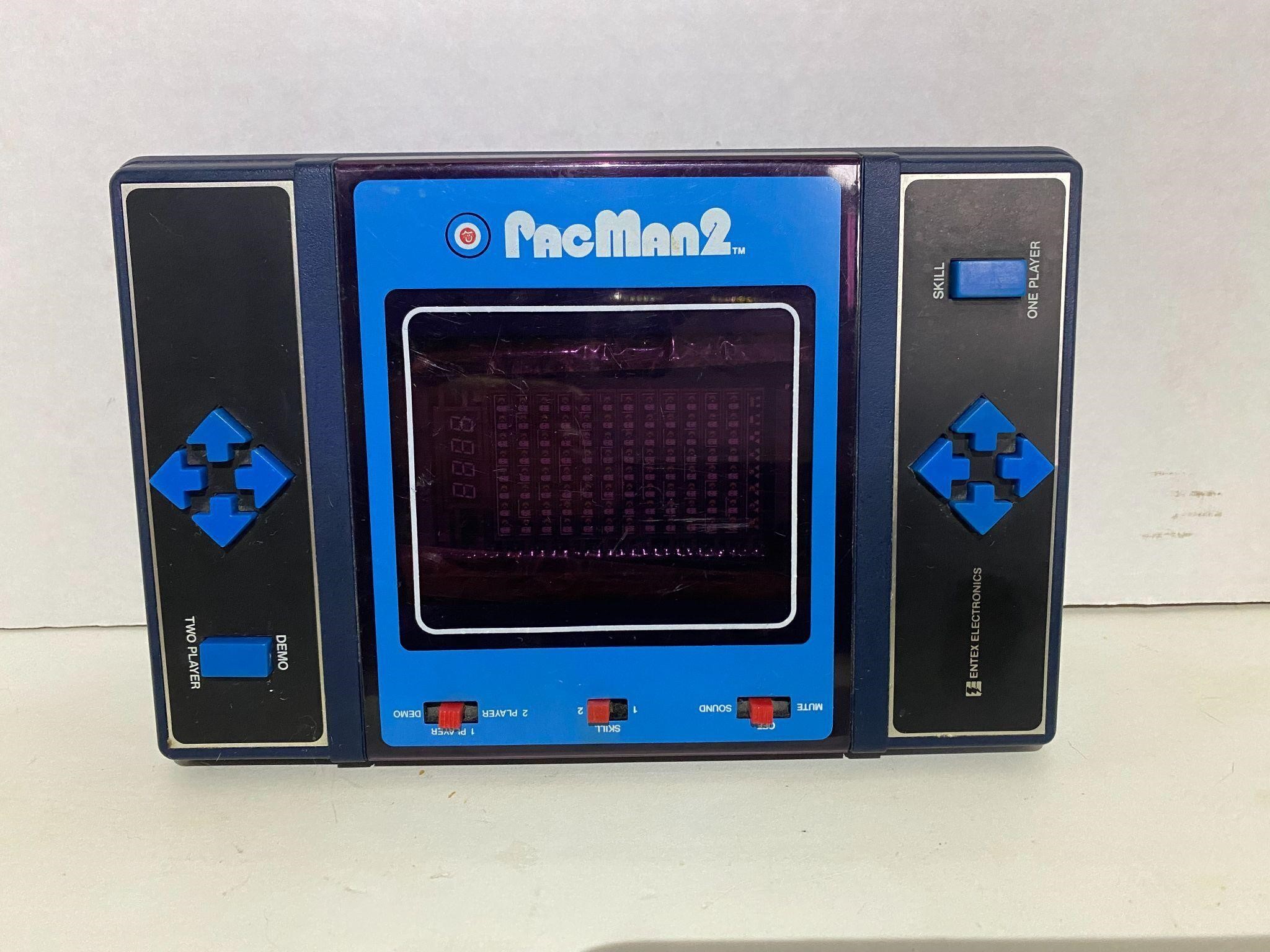 Entex Electronics 1980 Pacman2 Handheld Electronic