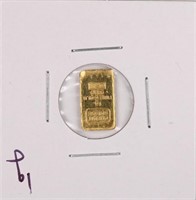 Gold 1g Bar