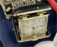 VINTAGE LINDEN TRAVEL ALARM CLOCK