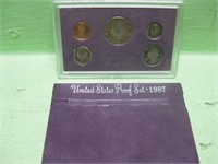 1987 United States Proof Set - 5 Coins