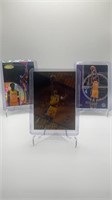 2000 Lot of 3 Kobe Bryant Cards
