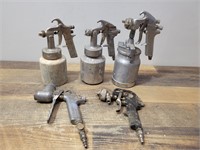 Vintage paint sprayers