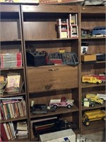 29x12x72 Bookcase With Desk With No Contents