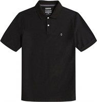 Men's Slim-Fit  Short-Sleeve Solid Polo Shirt, XXL