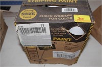 CASE OF STRIPING PAINT 37750