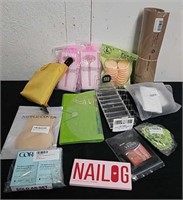Boric acid suppositories, facial rollers, powder