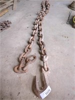 HD Chain w/ 1 hook - approx. 13'