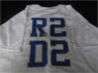 CHRISTINE GALEY SIGNED R2D2 JERSEY BAS COA