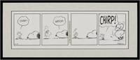 Charles Schulz Original Woodstock & Snoopy Comic