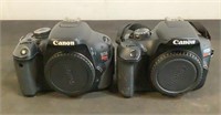 (2) Canon Cameras
