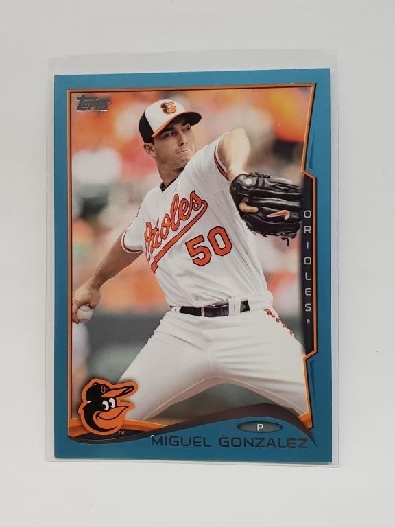 2014 Topps Blue  Border Miguel Gonzalez