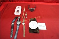 Seiko Travel Clock 7 Assorted Wrist Watches