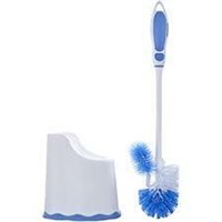 Rubbermaid Toilet Cleaner Brush Blue and White