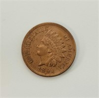 1891 INDIAN HEAD CENT