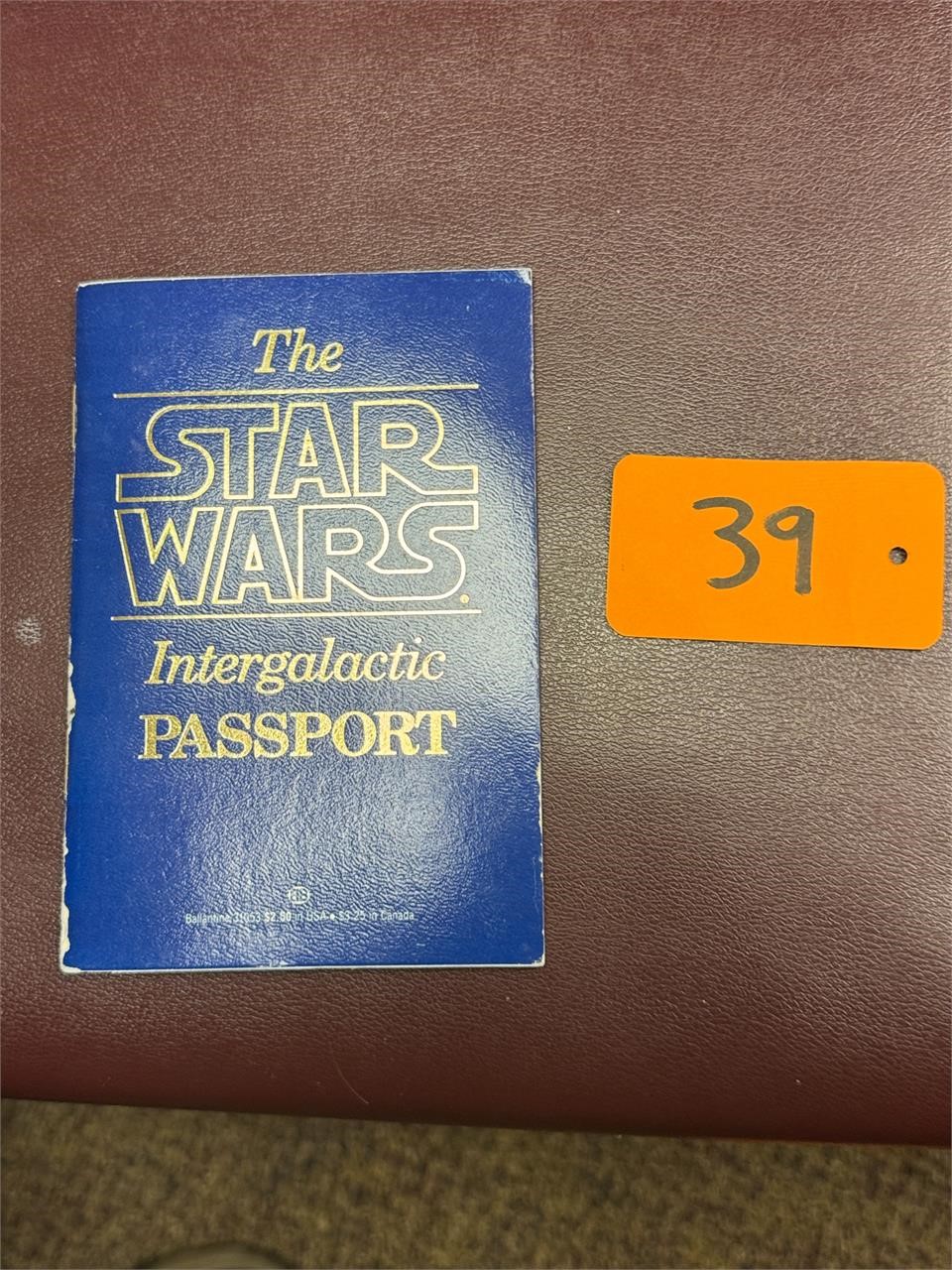 Vintage Star Wars Intergalactic Passport