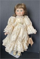 1990 Bradley’s Beth Alyssa Porcelain Doll with