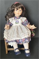 Ann Timmerman Blackberry Blossom Porcelain Doll