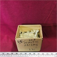 Box Lot Of Plastic Prisms (Vintage)