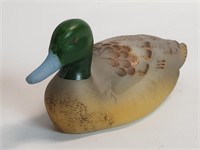 FENTON hand painted duck & Signed by artist