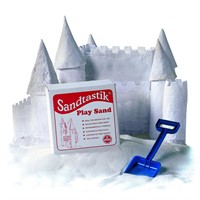 Sandtastik White Play Sand  25 Lbs by Sandtastik
