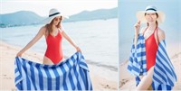 8Pcs 59 x 28 Inch Oversized Microfiber Beach