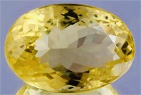 21.36 ct Natural Lemon Quartz