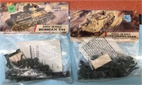 Vtg. Airfix OO scale plastic models