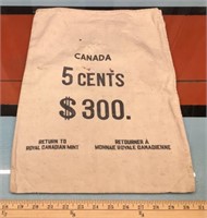 Vtg. RCM 5 cents bag