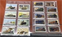 Famous British Ships & History of Railways cards