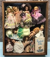 Vtg. Nancy Ann "Storybook Dolls" w/ case