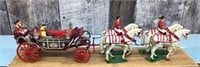 Queens Coronation Carriage (plastic, yellow dress)